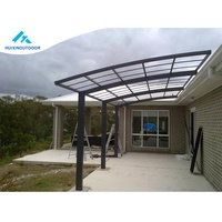 Toldo de aluminio plegable para techo de coche, modelo de carpa de techo, 10x20, para invierno, techo de policarbonato, garaje
