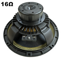 Haut-parleur professionnel de scène 10 pouces 16 Ohm 106516F 125W 65mm LF, haut-parleur de médiums et de graves, pièces et accessoires pour haut-parleurs