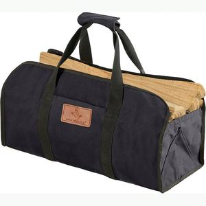 Sac de transport robuste et durable pour bûches, échantillon gratuit, idéal pour poêle à bois, accessoires de camping et barbecue - Product Image 1