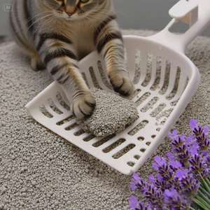 Litière pour chat DongnaiPETS de haute qualité, 4 kg, bentonite, agglomération rapide, contrôle des odeurs, 99 % sans poussière - Product Image 3