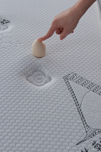 Túi mùa xuân giường nệm hỗn hợp bộ nhớ bọt chân không nén cuộn lên hộp - Product Image 5