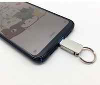 Logo Kustom USB 3.0 Kecepatan Tinggi Tipe C OTG Flash Drive 4GB 8GB 16GB 32GB 64GB 256GB Pen Drive 128GB untuk Ponsel