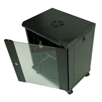 Baie de serveur murale pour centre de données 12U 400*530 homologuée CE, armoire en acier SPCC 19 pouces, rack 42U en stock