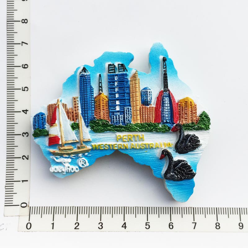 Mapa de Australia, paisaje 3