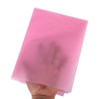 Rouleau de papier de copie rose 17g, doux au toucher, semi-transparent, pour emballage alimentaire, doublure de boîte cadeau, papier d'emballage pour boulangerie