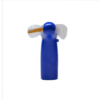 Mini Ventilatore LED Portatile con 7/11 Luci LED, Messaggio e Logo Personalizzabili per Feste e Pubblicità Promozionale