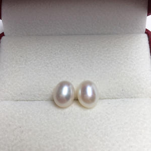 Manik-manik Mutiara Air Tawar Bentuk Tetes 8-9MM Grade 4A Untuk Pembuatan Perhiasan, Mutiara Longgar Tanpa Cacat - Product Image 3