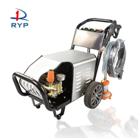 Équipement de lavage de voitures à haute pression RYP 12L/min 1800w, machine de lavage à haute pression commerciale pour ferme