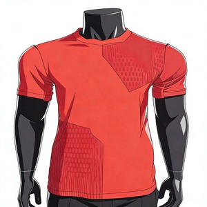 Maillot de football vierge à imprimer, nouveau modèle, séchage rapide, pour hommes, t-shirt de sport en maille personnalisable pour fans, vente en gros - Product Image 4