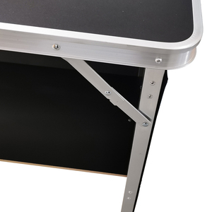 <span class=keywords><strong>Table</strong></span> pliante en aluminium de haute qualité et bon marché avec cadre noir peint - Product Image 5