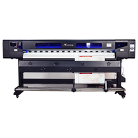 Impresora eco solvente de gran formato de alta velocidad de 1800mm, plotte de inyección de tinta de gran formato para Banner Vinyl Xp600/i3200, máquina de impresión de cabeza