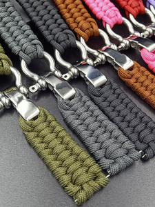 Bracelets élastiques de sport tressés à boucle en acier inoxydable en nylon extensible pour Samsung Galaxy Watch Huawei <span class=keywords><strong>Garmin</strong></span> Smart Watch - Product Image 4