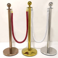 Poteau de Sécurité Rétractable en Acier Inoxydable pour Gestion de File d'Attente, Barrière de Bureau, Poteau de Sécurité pour File d'Attente