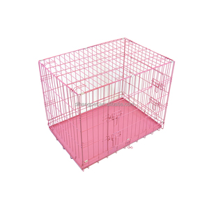 <span class=keywords><strong>Jaula</strong></span> para Perros de Alambre Metálico Clásica, de Alta Relación Calidad-Precio, con Bandeja de Plástico y Diseño Duradero - Product Image 2