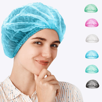 Bonnet jetable en PP non tissé, type Charlotte, pour hygiène médicale et couvre-chaussures (approvisionnement en gros)