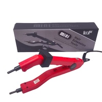 LOOF JR-609 Outil de pose d'extensions capillaires à température réglable, connecteur de kératine en PC pour pointes chauffantes de 1,5 mm (usage professionnel)
