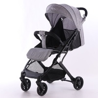 Poussette légère pour bébé, compacte, idéale pour la ville, pliable facilement, poussette de voyage pour nouveau-nés jusqu'à 36 mois