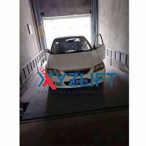 Plataforma Elevadora Hidráulica Vertical de 4 Postes con Riel Guía, Aprobada por CE, para Estacionamiento de Automóviles - Product Image 6