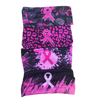PURE personnalisé rose ruban sport Baseball Football bras manches bandeau bras couverture manches cancer du sein sensibilisation manches guêtres