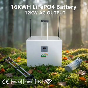 Station d'alimentation portable tout-en-un BH-16KWH 48V 3600W 5000W 6000W 12000W avec batterie LiFePO4 et générateur solaire pour réfrigérateur - Product Image 2