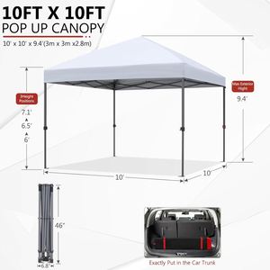 Awning Marquee Gazebo <b>Canopy</b> Trade Show <b>Tent</b> Instant Custom Easy Ez up Event 10x10 3X3 Pop up Folding <b>Tent</b> - Product Image 4