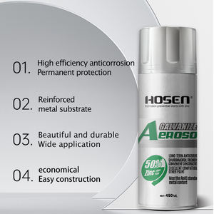 สเปรย์เคลือบโลหะกันสนิม HOSEN ปริมาณสังกะสี 50% สีเคลือบกันสนิมแบบพ่น - Product Image 1