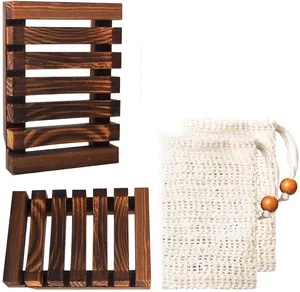 Hộp Xà Phòng Thủ Công Túi Tẩy Tế Bào Chết Tự Nhiên Và Xà Phòng Túi Tiết Kiệm Xà Phòng Tự Nhiên - Product Image 1