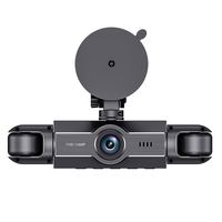 Caméra embarquée 360° 1080P à quatre objectifs, écran 3,16 pouces, caméras avant/arrière gauche/droite, enregistreur DVR, enregistrement en boucle, vision nocturne, usine ODM