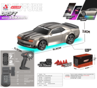 Voiture RC de drift télécommandée 4x4 à l'échelle 1:24, haute performance, jouet en gros, best-seller