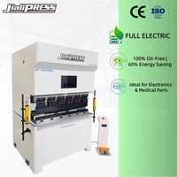 Presse plieuse électrique à double servo 30T1250mm avec rideau lumineux, taille minimale de 3T200mm pour le pliage de tôles en acier au carbone de 2,9 mm