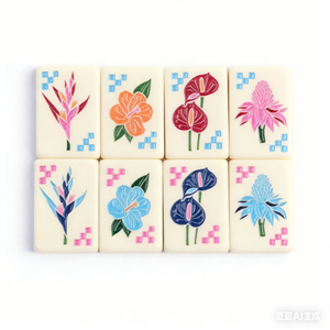 โอ้ มาย ไพ่มาจอง ชุดไพ่มาจองอะคริลิคสีขาวสไตล์อเมริกัน 160 ชิ้น รุ่นซันไชน์ซัมเมอร์ทีธไวท์  รักษาสิ่งแวดล้อม - Product Image 2