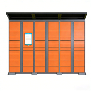 <span class=keywords><strong>Station</strong></span> de ramassage 24h/24 pour supermarché scolaire : Armoire intelligente de stockage temporaire avec code QR pour le retrait autonome - Product Image 1