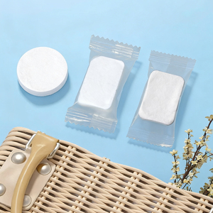 Toallas Comprimidas de Alta Calidad, Desechables, No Tejidas, Personalizadas, para Limpieza Facial - Product Image 3