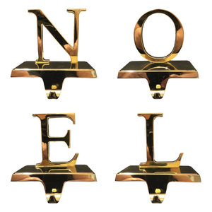 Indoor & Outdoor Decor Latest Design Brass Shiny <b>Stocking</b> <b>Holder</b> Best Seller Quality Antique Gold Aluminium <b>Stocking</b> <b>Holder</b> - Product Image 5