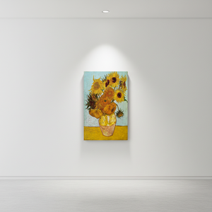 Tableau mural en toile Tournesols de <span class=keywords><strong>Van</strong></span> <span class=keywords><strong>Gogh</strong></span>, design moderne, avec cadre, <span class=keywords><strong>d</strong></span>écoration murale pour la maison, vase mural, impression <span class=keywords><strong>d</strong></span>'artiste célèbre - Product Image 6