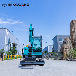 Hengwang Nueva Micro Excavadora sobre orugas Digger Mini 3,5 Ton Ensacadora hidráulica 1 año de garantía con componentes de motor de núcleo - Product Image 2