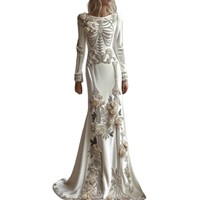 Robes longues élégantes pour femmes, style célébrité euro-américaine, 100 % polyester, collection automne 2025, pour le marché international