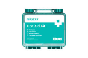 Mini botiquín de primeros auxilios de plástico, caja de primeros auxilios fácil de abrir - Product Image 2