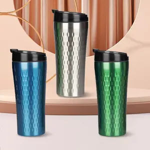 High Quality 304 Double Wall Stainless Steel Insulated Design Wine Tumbler Coffee Mug Beer Pint Cup Keep Cold For 6 Hrs