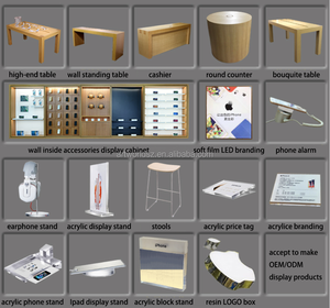 Artworld hiển thị đồ đạc cửa hàng táo & shopfitting W/trưng bày bán lẻ trưng bày, khán đài, bàn, kệ, kệ và tủ tường - Product Image 5