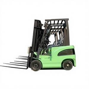 Mini Montacargas Eléctrico 4x4 de <span class=keywords><strong>2</strong></span> Toneladas con Accesorio CE, Neumático para Almacén, Carretilla Elevadora Eléctrica - Product Image 3