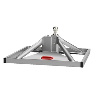 Soporte de enganche de aleación de aluminio Thinkwell para camionetas y plataformas planas TkTC-20251114 Gris claro - Product Image 2