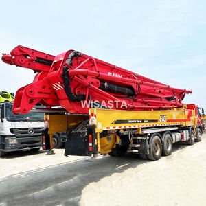 <span class=keywords><strong>Camion</strong></span> à pompe à flèche longue SANY 62M Pompe à béton fabriquée en <span class=keywords><strong>2021</strong></span> avec châssis à 4 essieux Hauteur de pompage 62m - Product Image 5