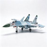 Hélicoptère de l'armée de l'air SU-27 à l'échelle 1:72, en plastique ABS, construction DIY, jouet éducatif, blocs de construction militaires, 5 à 7 ans
