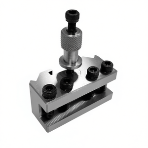 Support d'outils à siège plat Fervi, base de montage de mandrin de précision en métal pour applications d'usinage - Product Image 2