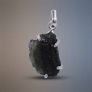 Colgantes Synergy de Plata 925 con Piedra Preciosa, Engaste de Garra, Romántico, Minimalista, Solitario, para Mujer, Aniversario - Product Image 3