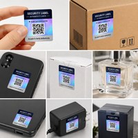 Etiquetas de Seguridad de Papel Personalizadas de Fábrica, Etiquetas a Prueba de Manipulación, Hoja de Etiquetas Troqueladas, Etiqueta con Código QR Rastreable