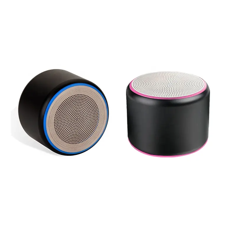 LED Bluetooth-Lautsprecher buntes Licht atemberaubender Ton Musikbox tragbare Größe TWS Lautsprecher