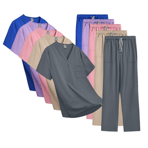 Uniformes de soins de santé chics d'été de créateur | Équipement de clinique extensible doux | Hybrid Spa & Ward Wear Custom Nurse OEM - Product Image 6