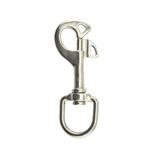 Stainless Steel 316 Marine Double Swivel Eye Bolt Dog Leash Buckle 95x22.5mm <b>Yacht</b> Boat Hardware Accessories Stainless - Product Image 2